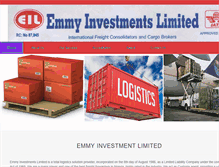 Tablet Screenshot of emmyinvestment.com